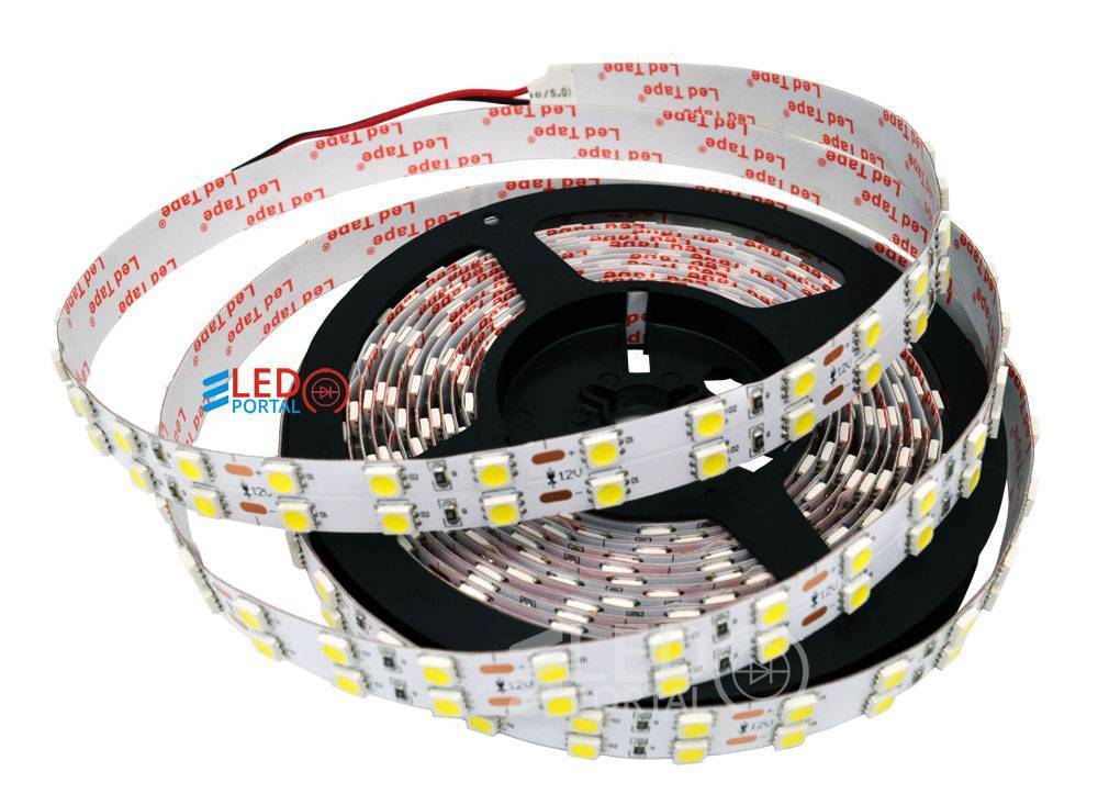 Светодиодная лента LP 5050/120 W (6000-6500K) IP20 12V 28.8W/m, 5м