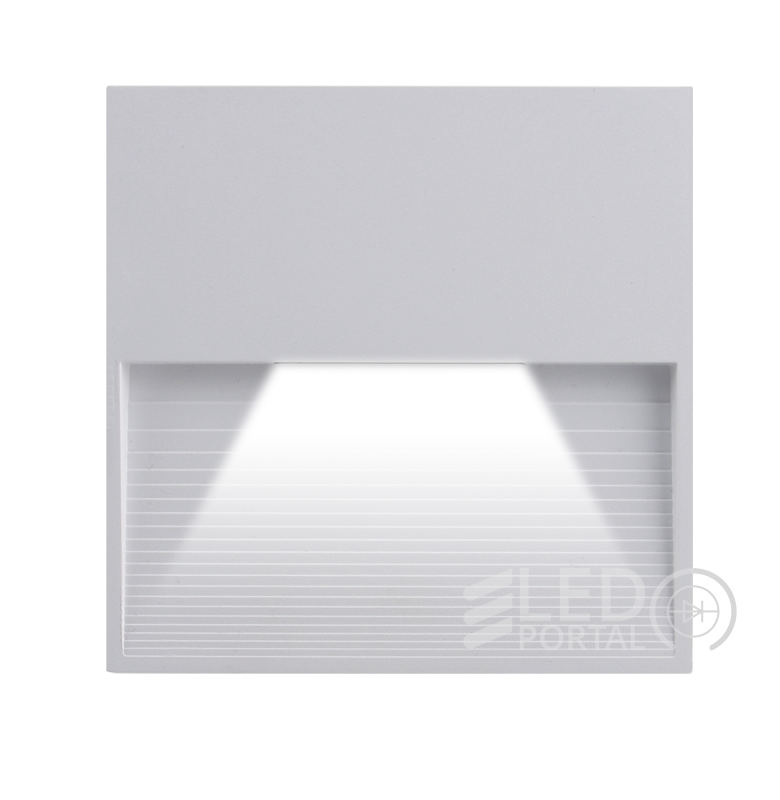 Светодиодный светильник PST/W S120120 3w 4000K White IP65 Jazzway