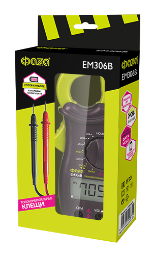 EM306B Токовые клещи ФАZА