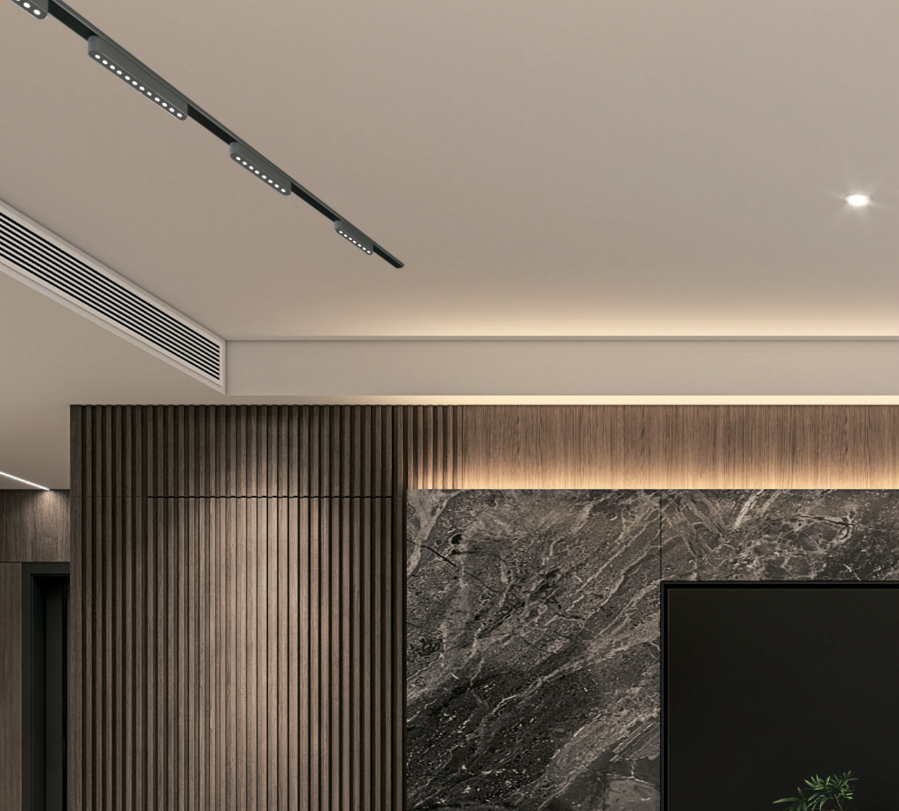 Трековый светодиодный светильник MTR16 1206 6w 4000K spot 36° BL (чёрный) IP20 Jazzway
