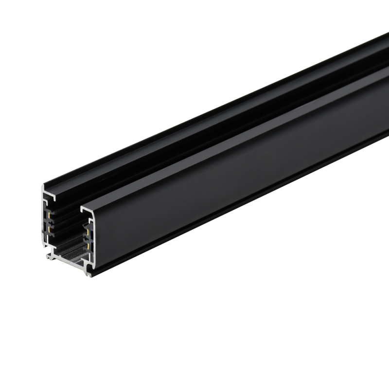 Шинопровод трехфазный 3P PTR 2M-BL черный 2м Jazzway