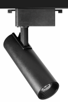 Светодиодный светильник PTR 0610 10w 3000K BL (черный) IP40 JazzWay
