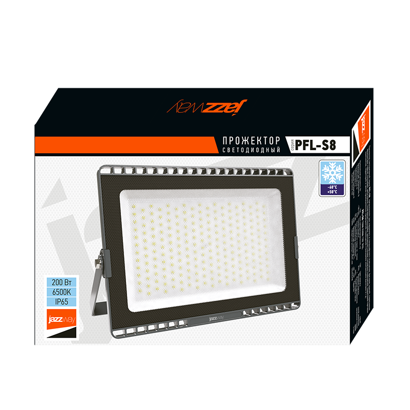 Светодиодный прожектор PFL-S8 200w 6500K LOWTEMP 120° IP65