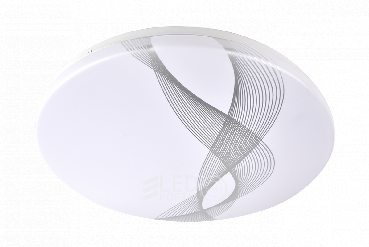 Светодиодный светильник PPB WAVE 36w IP20 D380*65 Jazzway