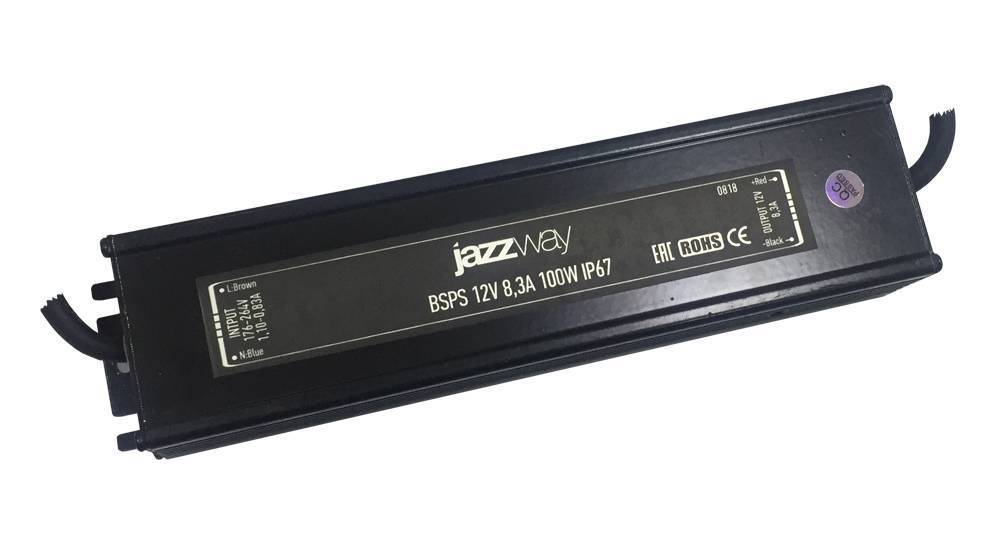 Блок питания BSPS 12V8.3A=100W влагозащищенный IP67