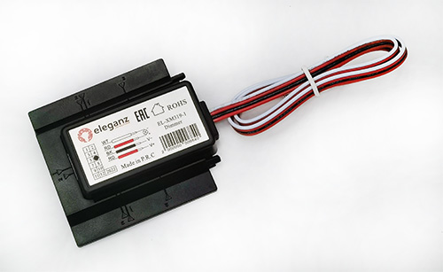 EL-XM319-1 Dimmer ДИММИРУЕМЫЙ сенсорный выключатель для зеркал 5А 12/24V