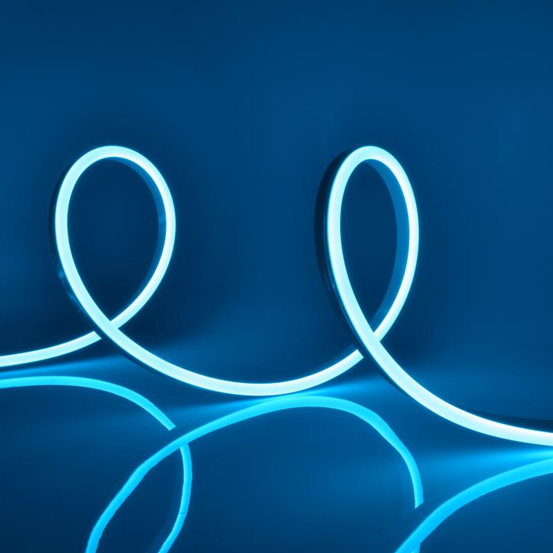 Гибкий неон ULS-N11-2835-120LED/m-8mm-IP67-DC24V-10W/m-15M-LIGHTBLUE