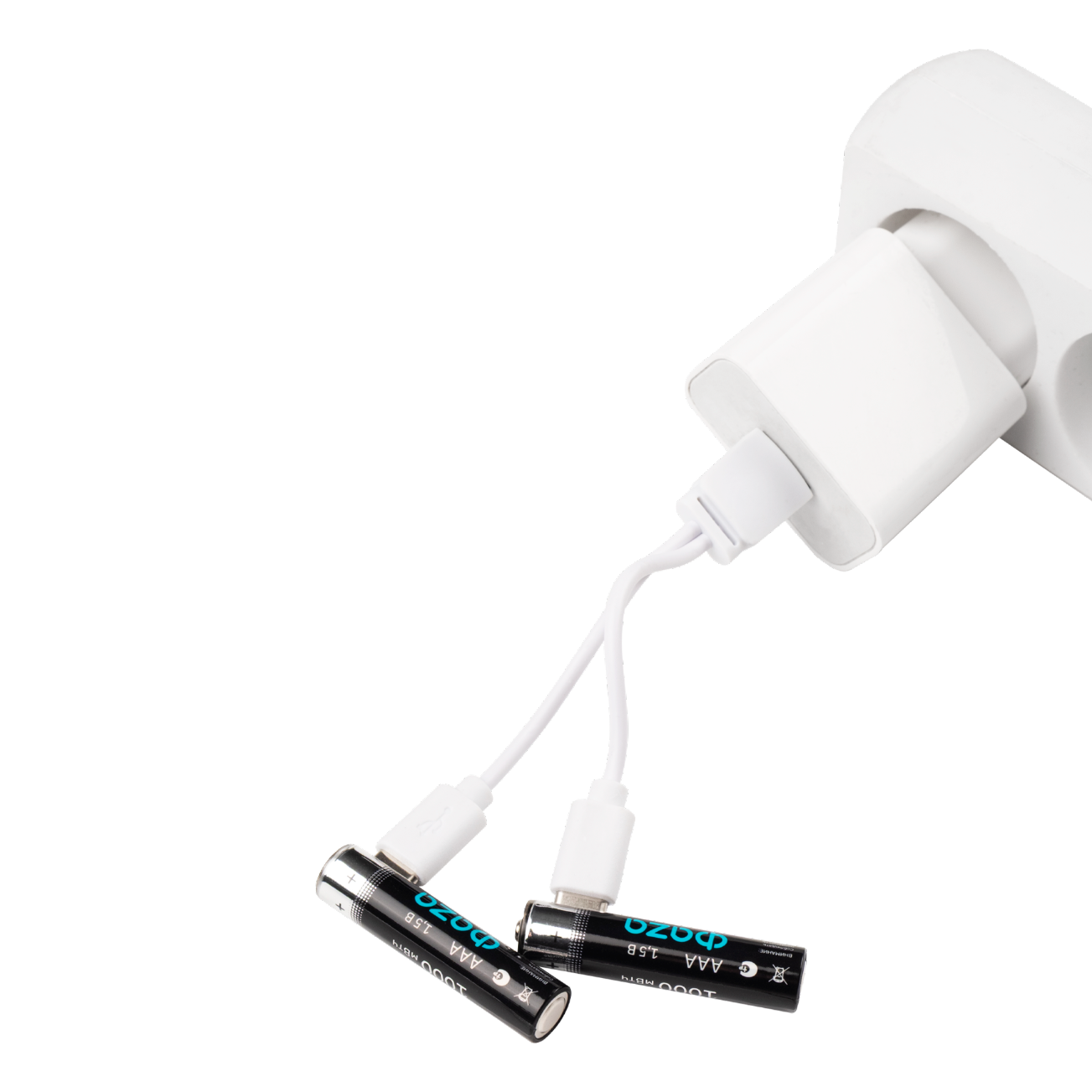 Аккумуляторы Литиевые с Type-C ФАZА  АAА 1000 mWh USB BL-2