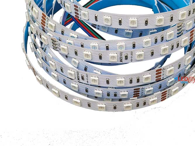Светодиодная лента 5м, PLS PRO 5050/60-24V RGB IP20