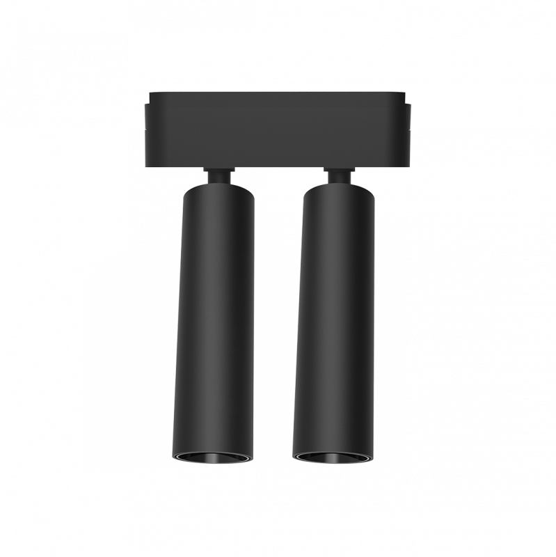 Трековый светодиодный светильник MTR16 2016 2X8W 3000K 24° BL (чёрный) IP20 Jazzway 