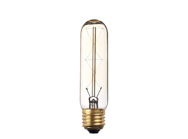 Лампа RETRO T30/130 40W GOLD E27