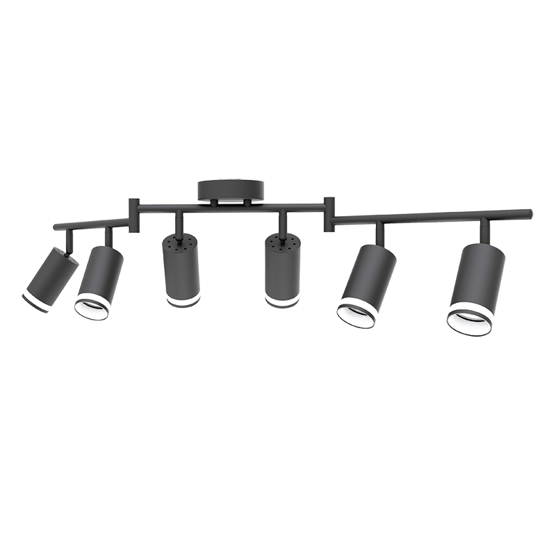 Светодиодный светильник под лампу PCL 0306 6xGU10 BL 230V IP20 Jazzway