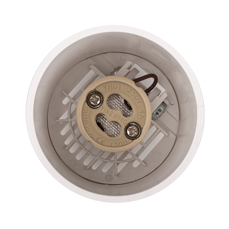 Светильник накладной PDL-R 1xGU10 WH 230V IP20 Jazzway
