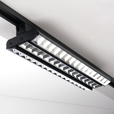 Трековый светильник светодиодный PTR 2296R 13S 96w 4000K 60° BL (черный) 540мм IP40 Jazzway