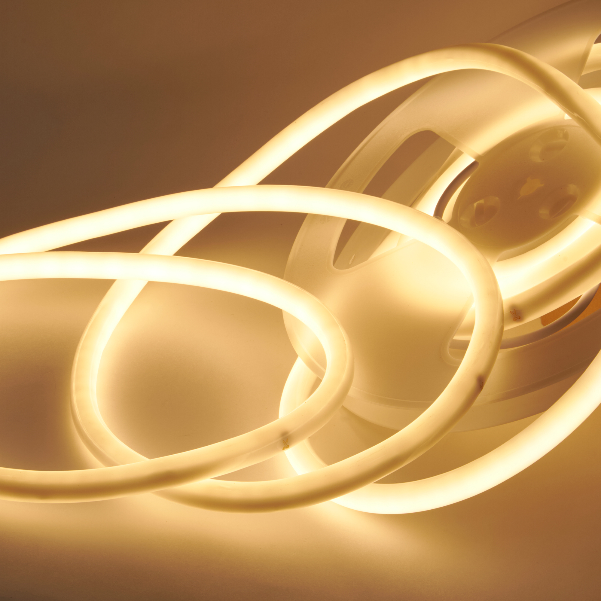 Светодиодная лента ULS-N40-2835-120LED/m-16mm-IP68-DC24V-10W/m-5M-3000K