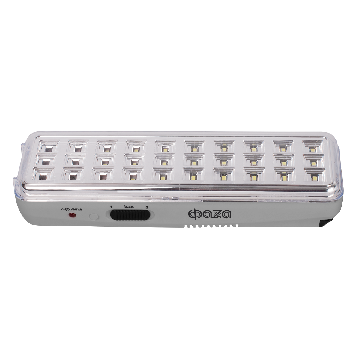 AccuF9-L30-gy (серый.) Светодиодный аккумуляторный фонарь