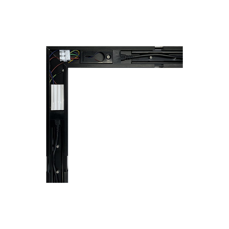 Светодиодный светильник PSO-02 L 16W 4000K BLACK IP40 JazzWay