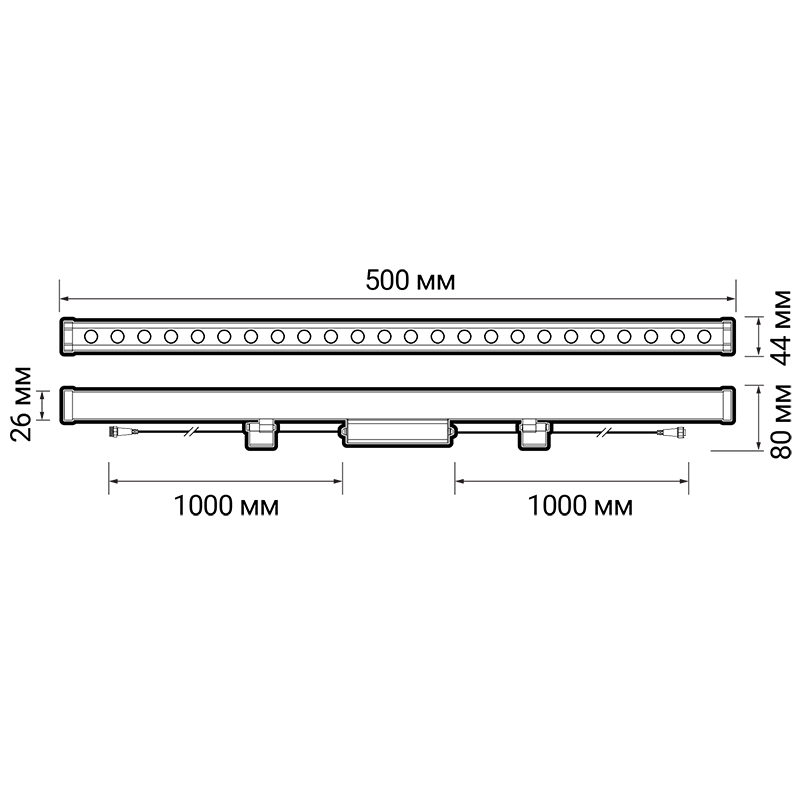 Светодиодный светильник PWW 500 12W 15° 6500K IP67 Jazzway