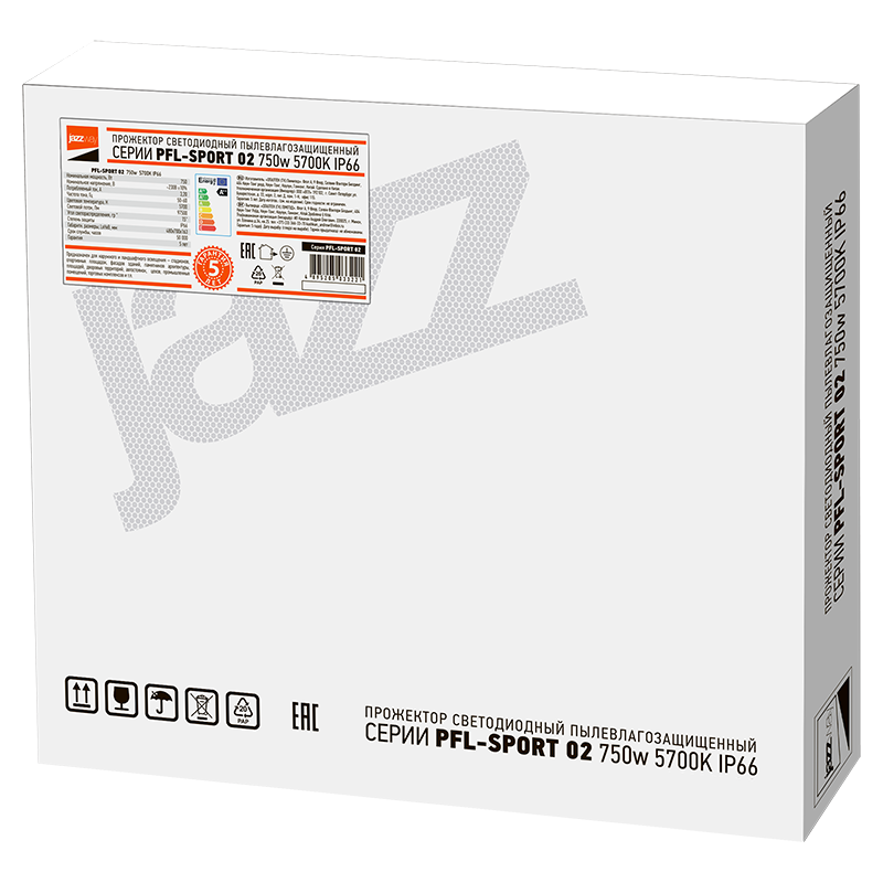 Светодиодный прожектор PFL SPORT 02 750w 5700k IP65 Jazzway