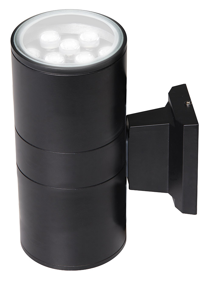 Светодиодный светильник PWL-245110/24D 2x12w 6500K BL Jazzway