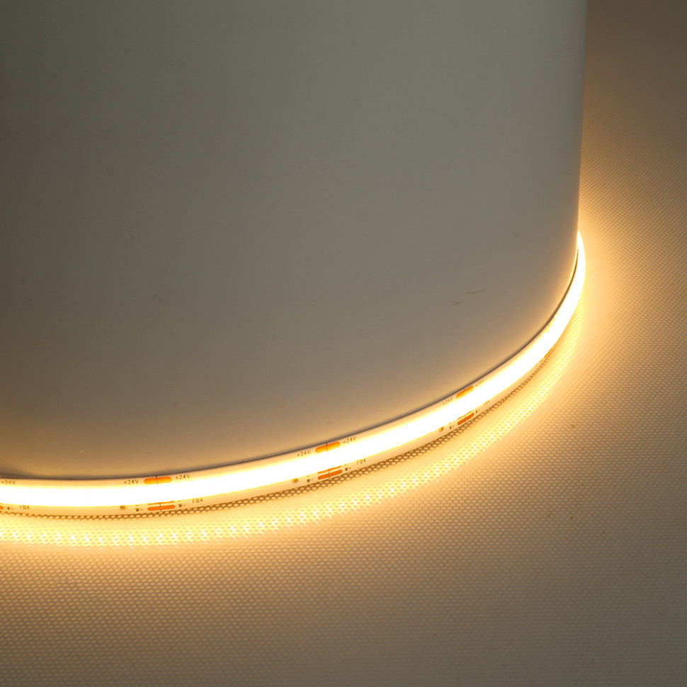  Светодиодная лента 5м, LS534 2835/624 CCT COB IP20 24V 5м 2700+6500К14Вт/м 10mm