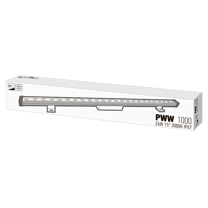 Светодиодный светильник PWW 1000 24W 2400Lm 15°3000K IP67 Jazzway
