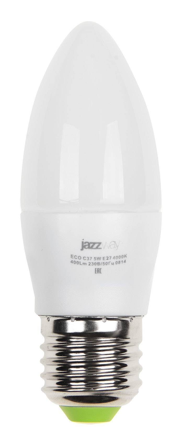 Светодиодная лампа PLED-ECO-C37 5w 3000K 400Lm E27