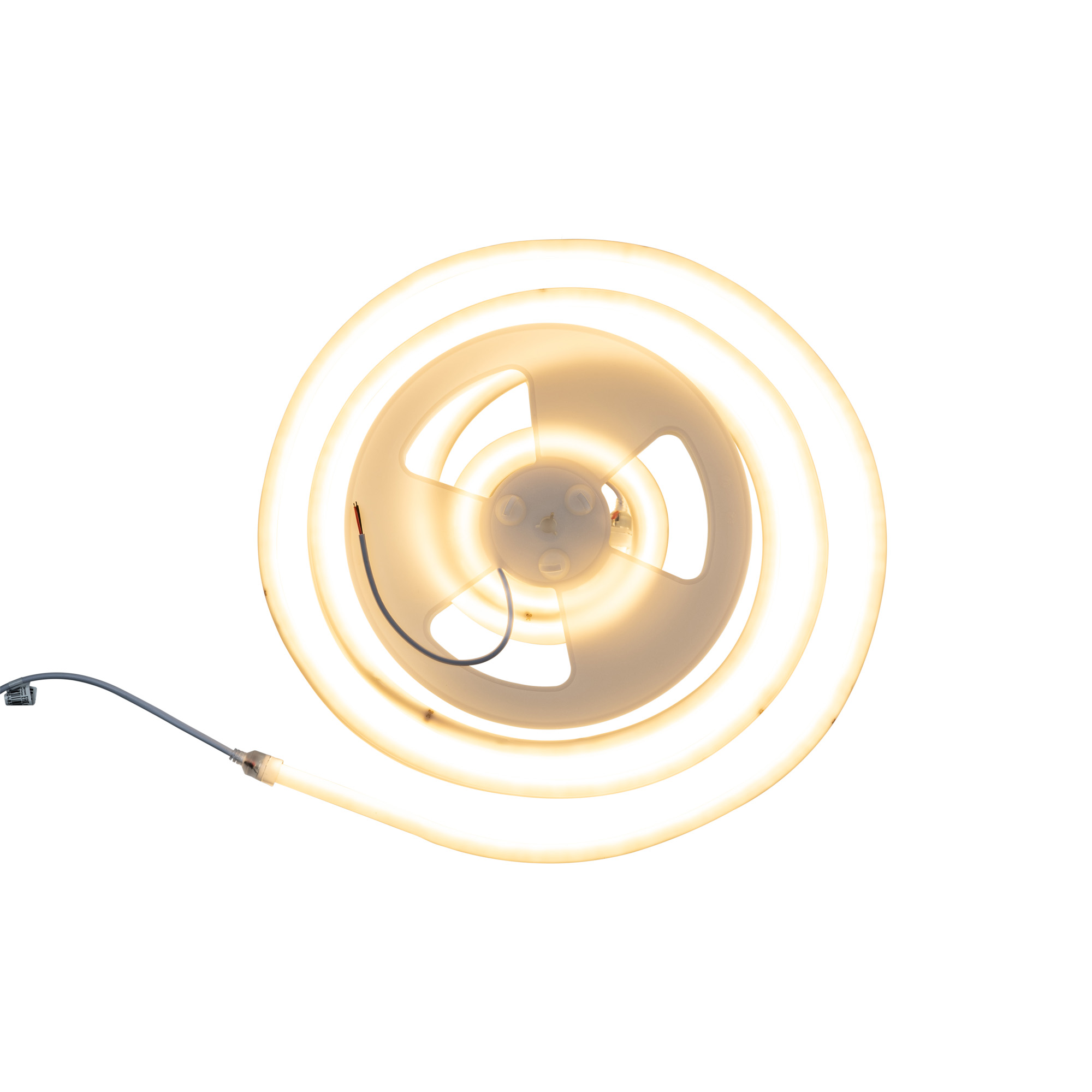 Светодиодная лента ULS-N40-2835-120LED/m-16mm-IP68-DC24V-10W/m-5M-3000K