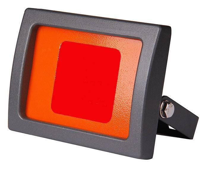Светодиодный прожектор PFL-SC-20w Red IP65 Jazzway