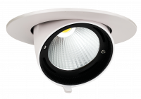 PLED DL4 30W 4000K 24° поворот White IP40 Jazzway
