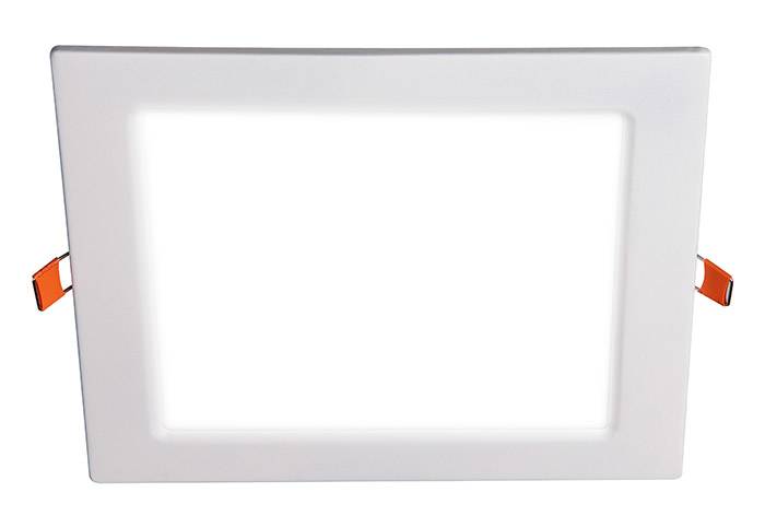 Светодиодный светильник PPL-S 15w IP40 WH 190 мм встр/квадр Jazzway