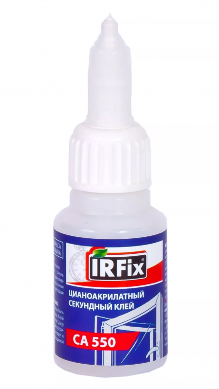 Клей цианоакрилатный секундный IRFix CA-550, 20гр.