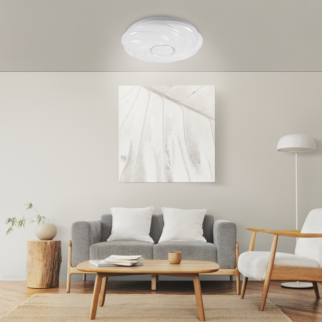 Светодиодный светильник PPB INFINITY 60w 4000K IP20 D480*75 Jazzway