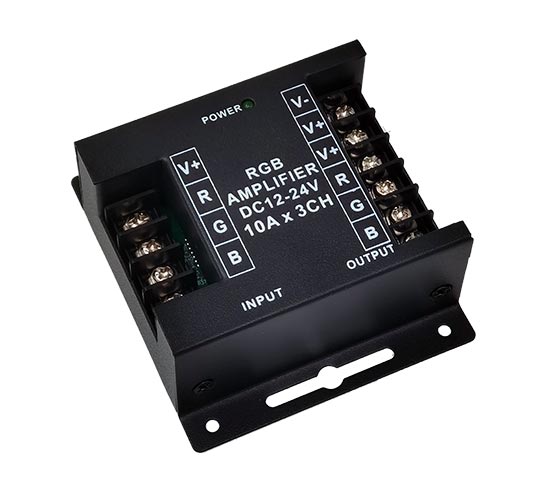 Усилитель сигнала RGB T3A 30A 12-24V 360/720 W