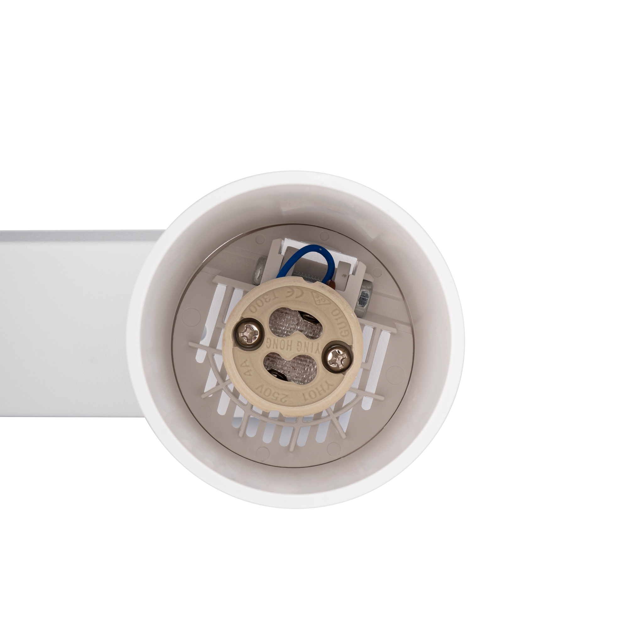 Светильник накладной PDL-R 3xGU10 WH 230V IP20 Jazzway