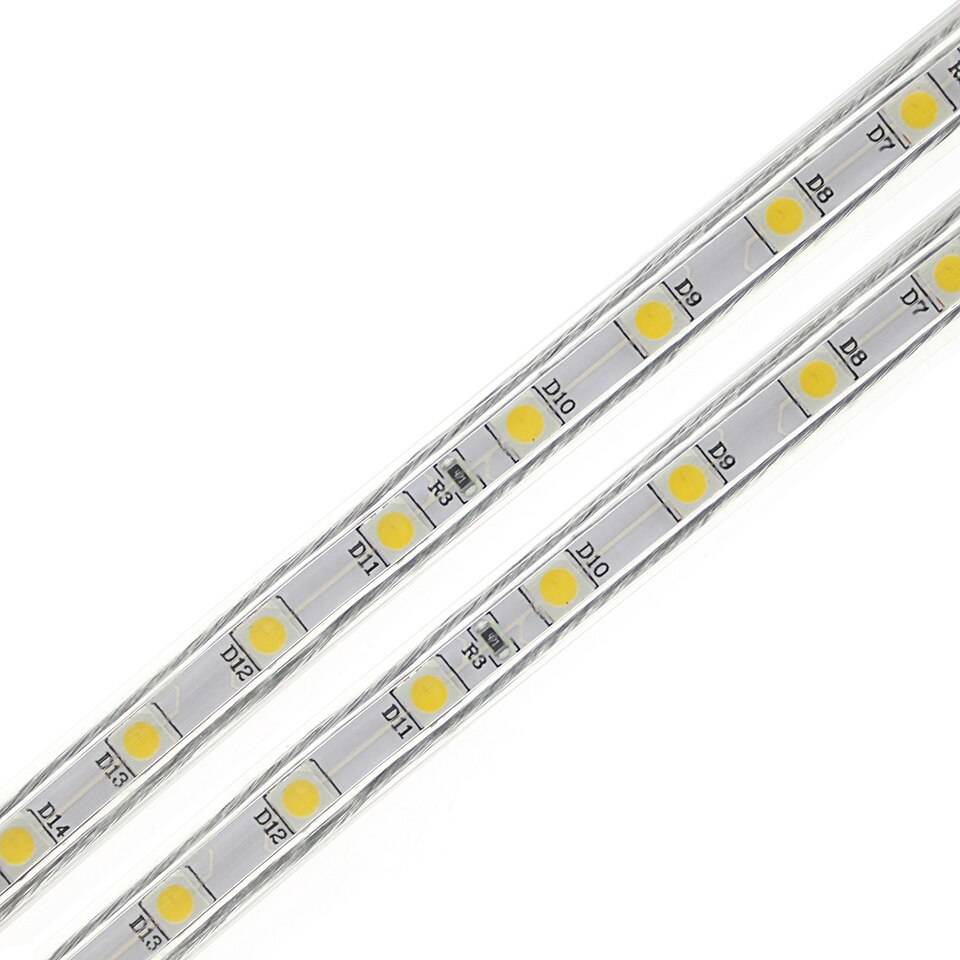 Светодиодная лента 5050/60 IP68 14,4W/m 220V