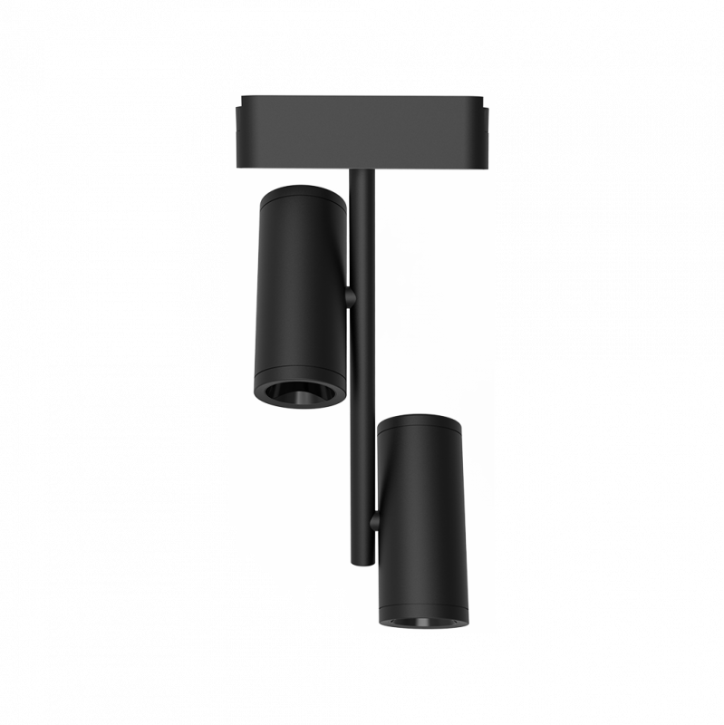 Трековый светодиодный светильник MTR16 2320B 2x10W 4000K 36° BL (чёрный) IP20 Jazzway 