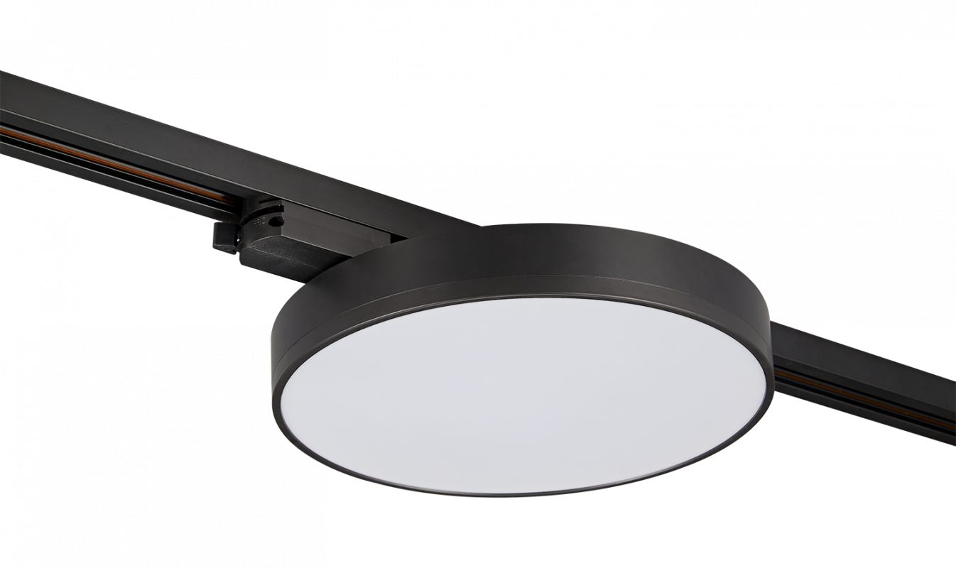 Светодиодный светильник PTR 1835-R240 35w 4000K Bl(черный) 2ШТ В УПАК., круг.d240,h70 угол 120гр. JazzWay