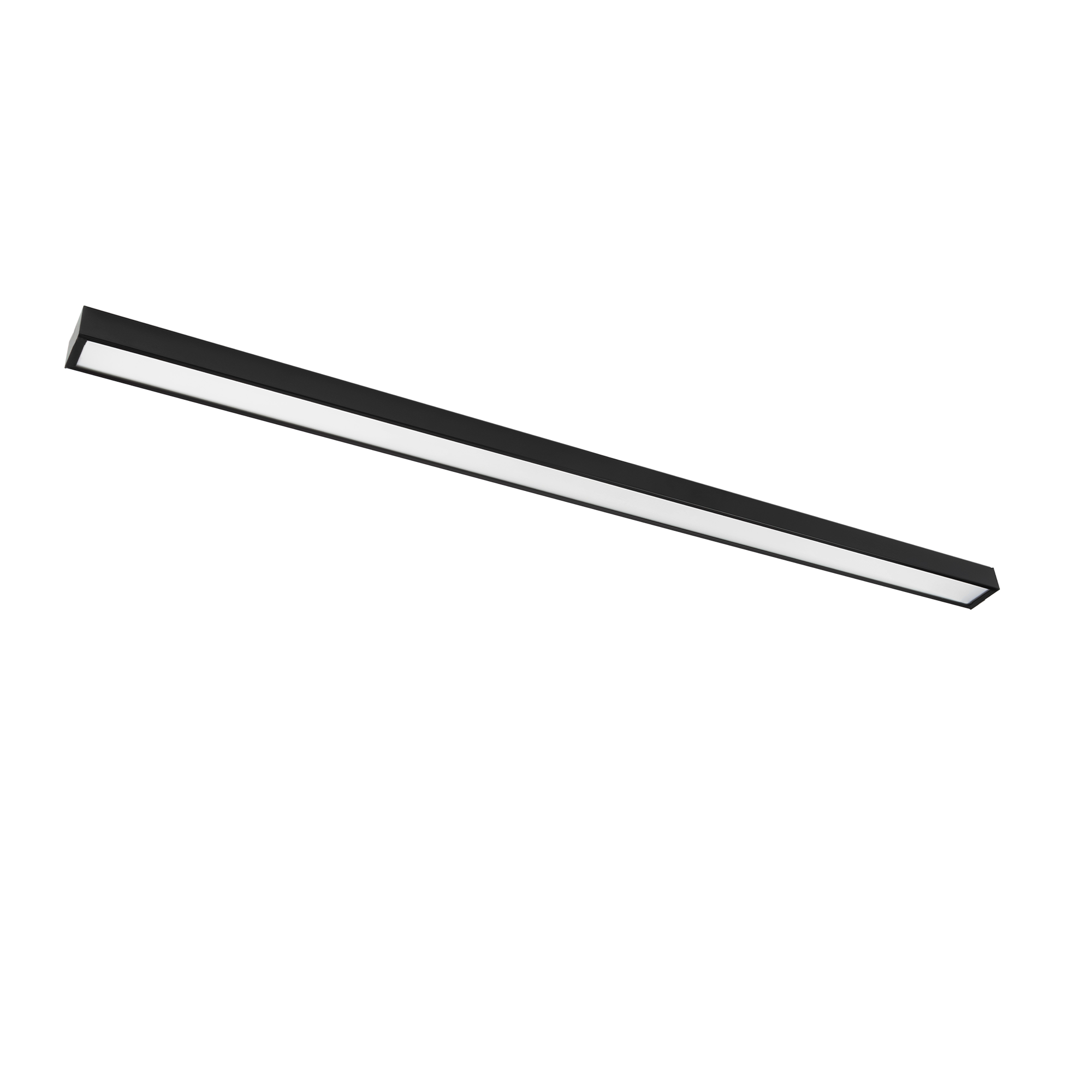 Светодиодный светильник PSO-01 24w 4000K BLACK 1200x50 IP40 