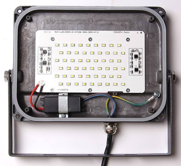 Светодиодный прожектор PFL-S2-SMD-70w IP65 Jazzway