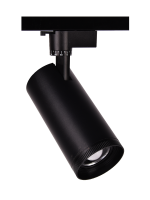 Трековый светильник светодиодный PTR 0728 ZOOM 28w BL (черный) IP40 Jazzway