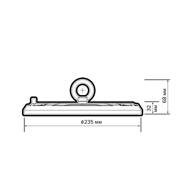 Светодиодный светильник PHB UFO 10 100w 5000K 90° IP65 Jazzway