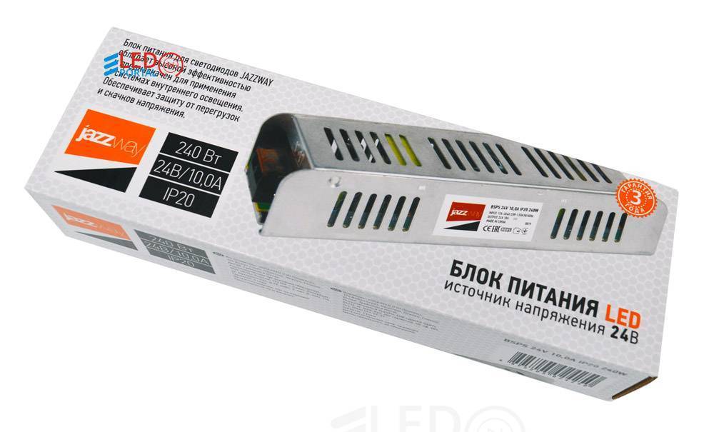 Блок питания BSPS 24V 10A=240W IP20