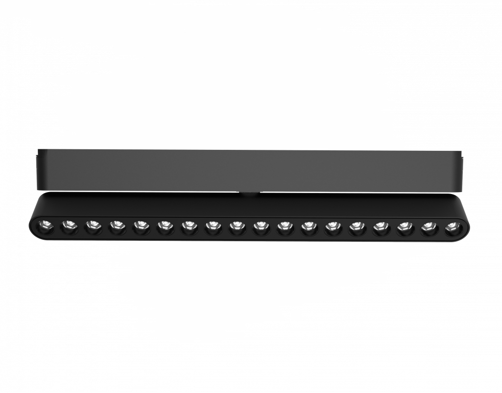 Трековый светодиодный светильник MTR16 1318R 18w 3000K spot 36° BL (чёрный) IP20 Jazzway