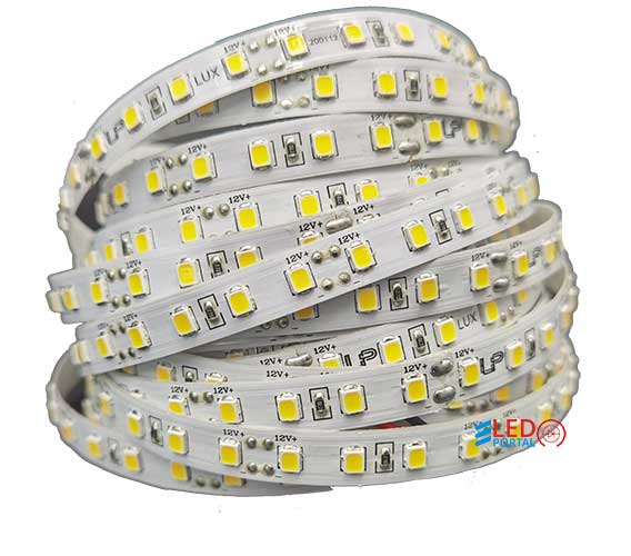 Светодиодная лента LP 2835/112 NW (4000-4500K) IP20 12V 10W/m LUX, 5m