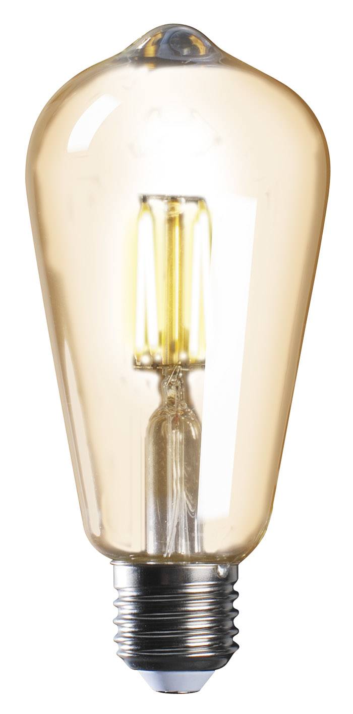 Светодиодная лампа PLED ST64 GOLD 6W 2700K 750Lm E27
