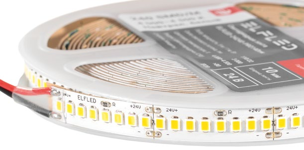 Светодиодная лента 5м PRO140 2835/240 2800-3300K 24В IP20, 22 Вт/м