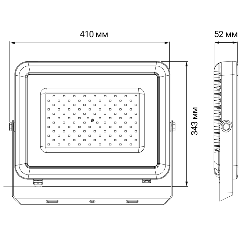 PFL-S2-200W IP65 Прожектор светодиодный NEW(с клапаном) Jazzway