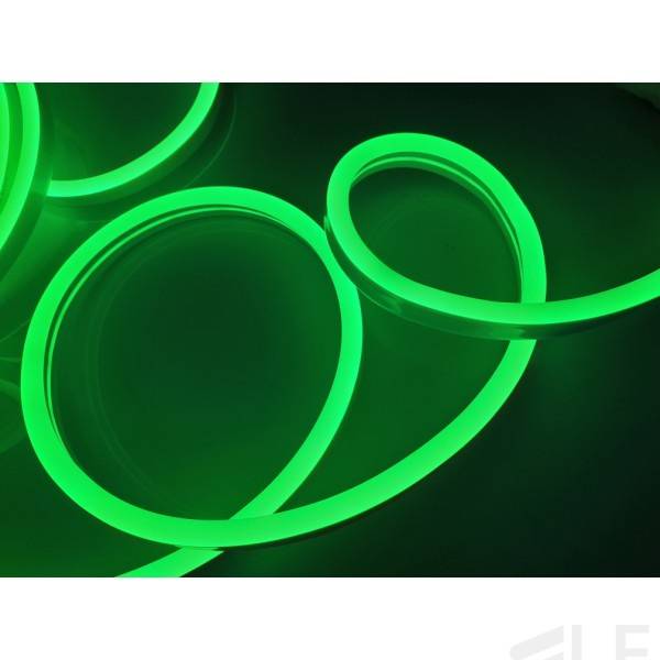Неон ПВХ СТАНДАРТ 8*16 9Вт/м 12В (50м) зеленый LedsPower