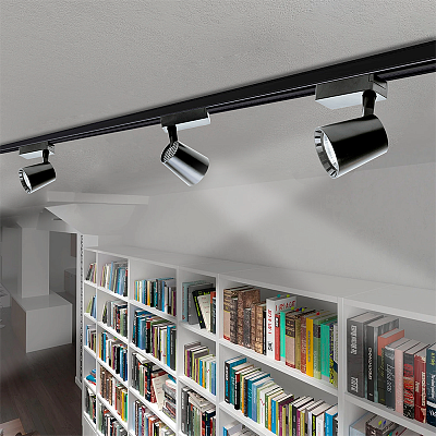 Светодиодный светильник PTR 0315 15w 4000K 24° BL(черный) IP40 Jazzway